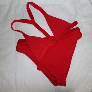 Frankies red binki set